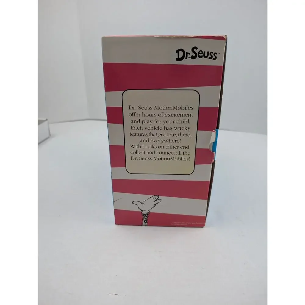 2002 Dr Seuss Motion Mobiles Cat in the Hat Bathtub ERTL Boxed